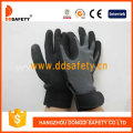 Stretch Fabric with Black Nitrile Glove-Dnn610